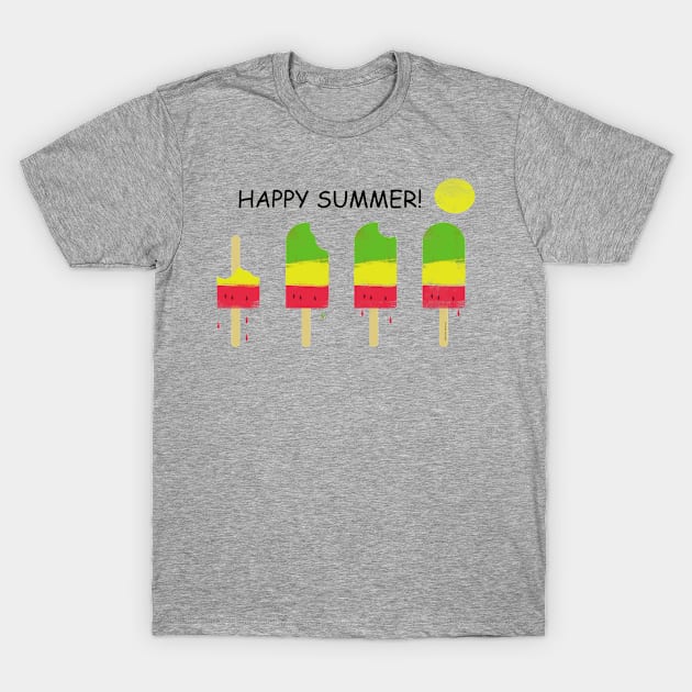 Happy summer T-Shit design T-Shirt by chana